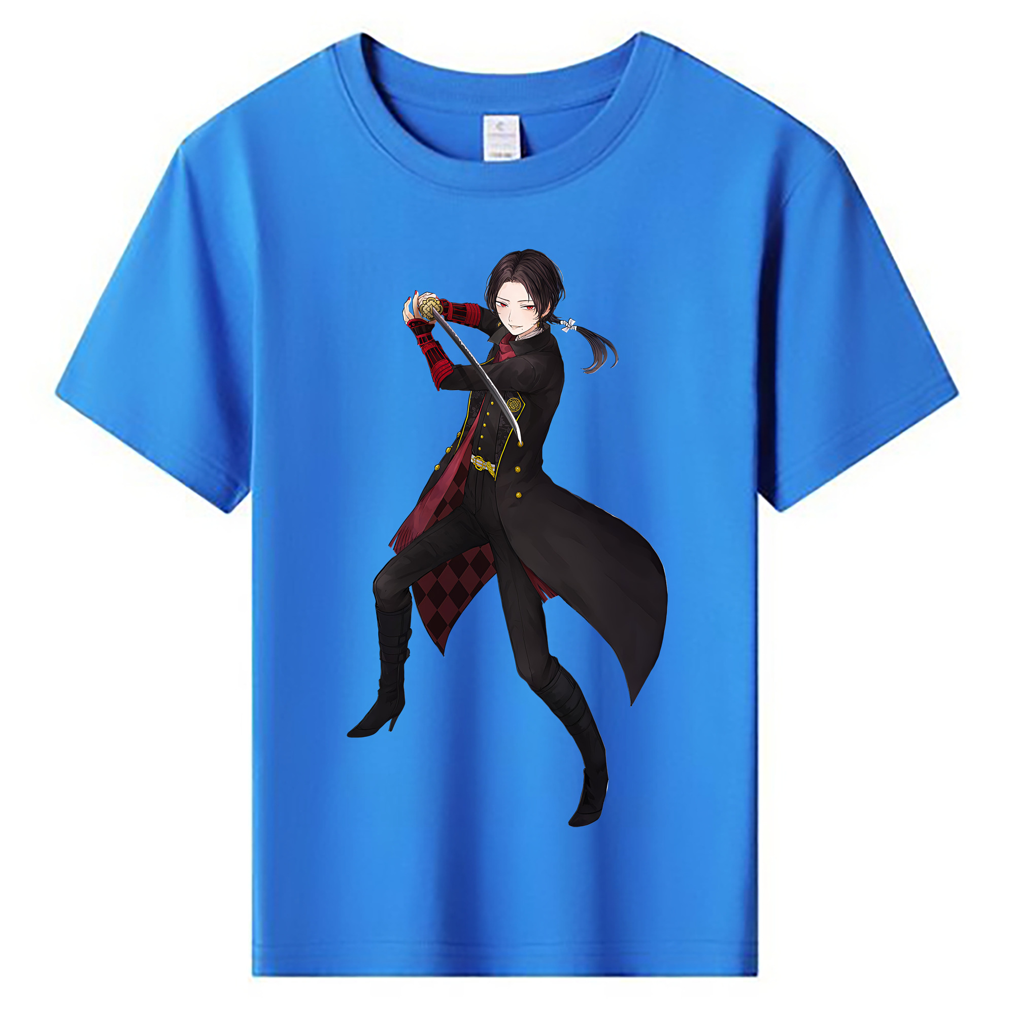 （画像用） 刀剣乱舞 Touken Ranbu 綿100％キッズTシャツ（フロントプリント）